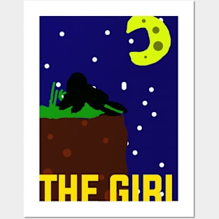 the girl Posters and Art